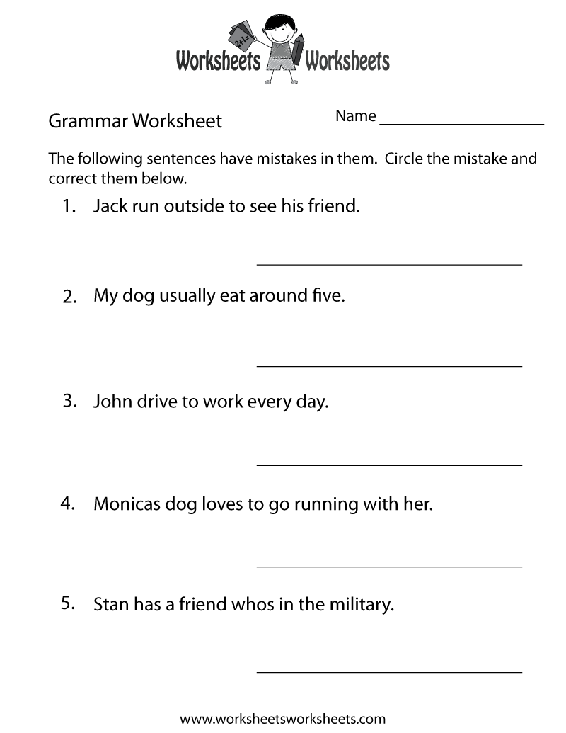 Free Printable Grammar Practice Worksheet Discover 9 Isabella Assignment And School Worksheets Ideas Grammar Worksheets Printable Worksheets Have Fun Teaching And More