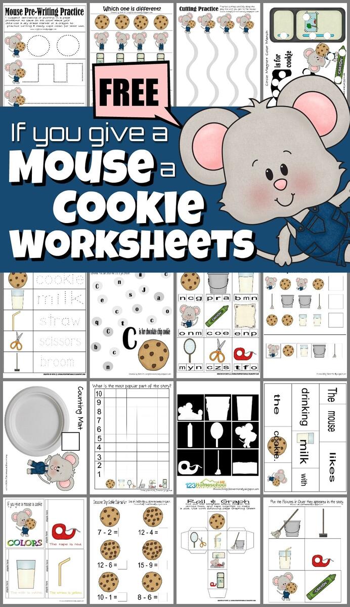 Easy If You Give A Mouse A Cookie Activity