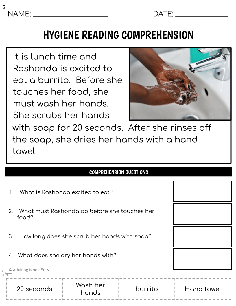Free Printable Literacy Worksheets Activity Shelter
