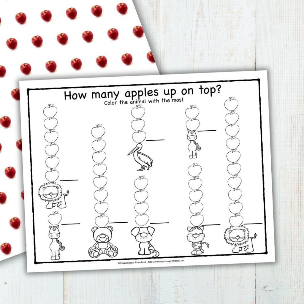 Fun Ten Apples Up On Top Math Activities For Preschool Fun Ten Apples Up On Top Math Activities For Preschool