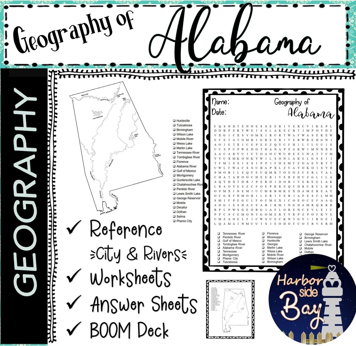 Geography Of Alabama Made By Teachers Geography Of Alabama Made By Teachers