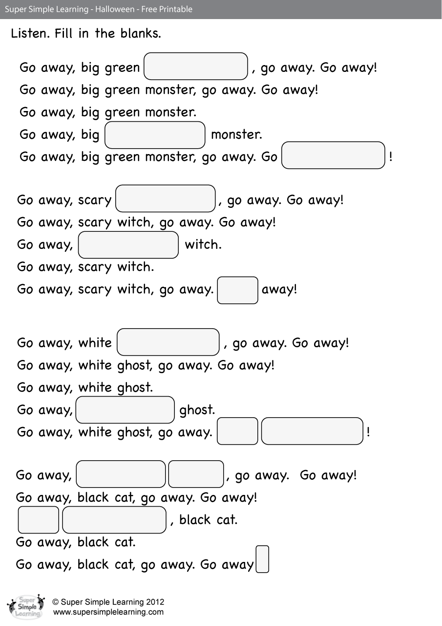 Go Away Worksheet Fill In The Blanks Super Simple Worksheets Library Go Away Worksheet Fill In The Blanks Super Simple Worksheets Library