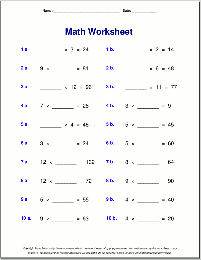Math Worksheets Superstar Worksheets