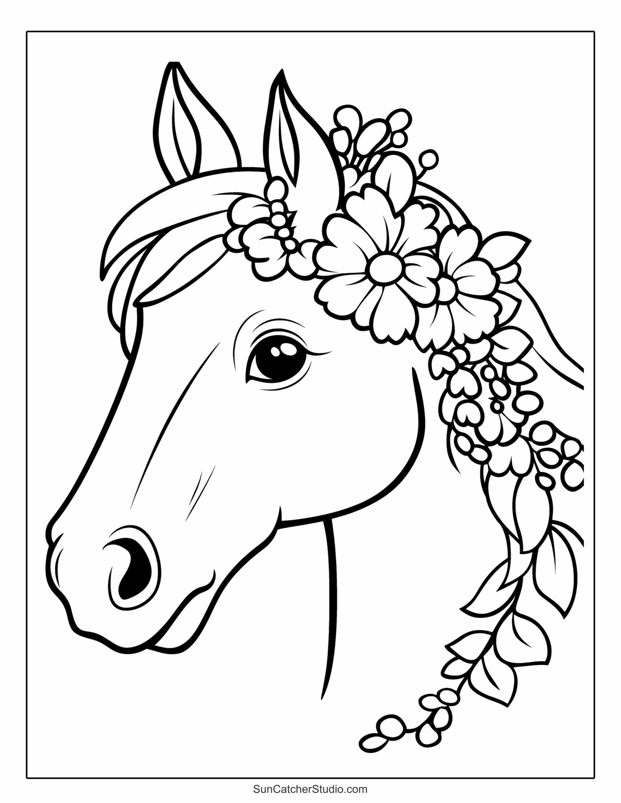 PRINTABLE Set Of 10 Western Riding Coloring Pages Digital Download Etsy