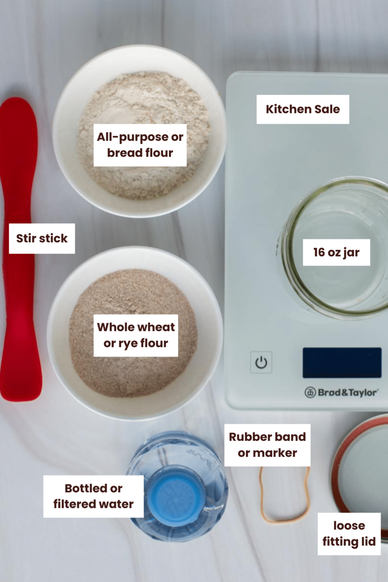 How To Make A Sourdough Starter Amy Bakes Bread