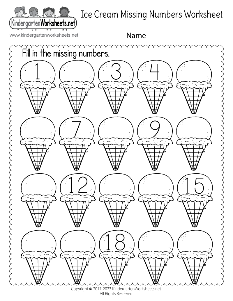 FREE Printable Numbers 1 To 20 Worksheets
