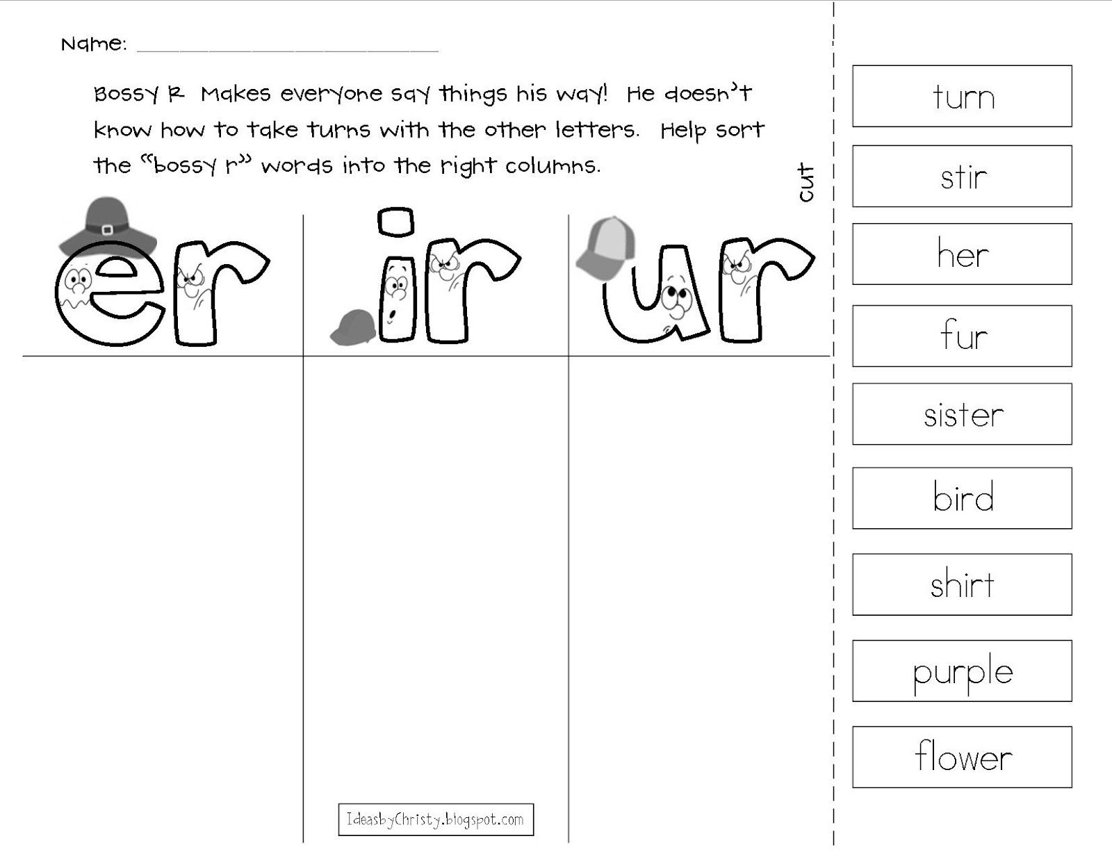 Ideas By Christy Bossy R Pairs Er Ir Ur Phonics Worksheets Worksheets Library Ideas By Christy Bossy R Pairs Er Ir Ur Phonics Worksheets Worksheets Library