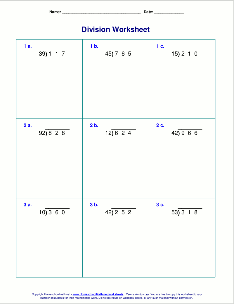 Long Division Worksheets For Grades 4 6 Long Division Worksheets Problems Printable Math Drills Free Printables Lettering SVG Files Tools Apps