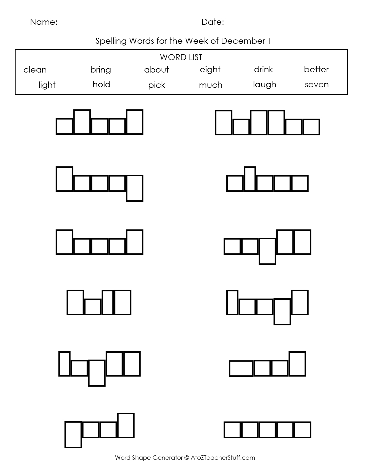 Free Custom Printable Worksheets For Teachers Canva