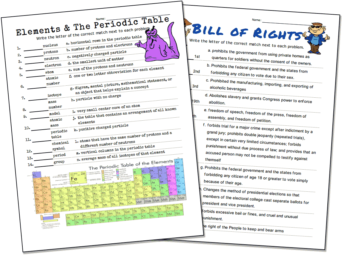 Matching Quiz And Matching Worksheet Maker Matching Quiz And Matching Worksheet Maker