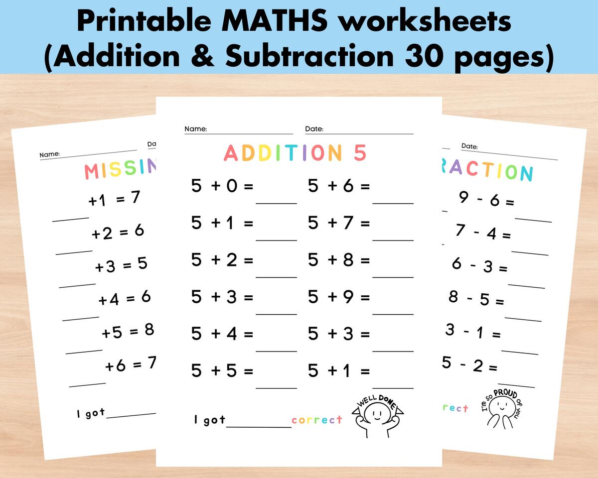 Maths Worksheet Printable Addition Subtraction Activities Numbers 1 9 Preschool Math Kindergarten Counting Busy Book Homeschool Material Etsy New Zealand Maths Worksheet Printable Addition Subtraction Activities Numbers 1 9 Preschool Math Kindergarten Counting Busy Book Homeschool Material Etsy New Zealand