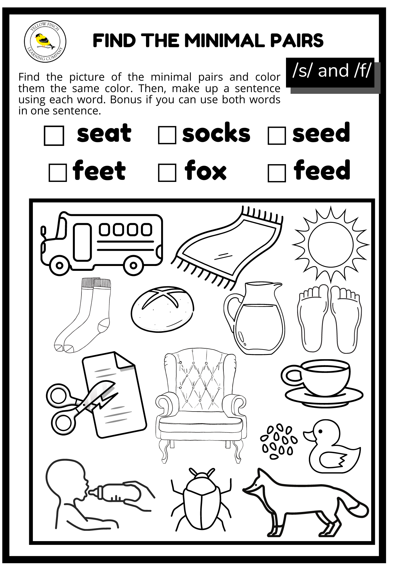 Minimal Pairs Worksheets 15 Worksheets Library Worksheets Library