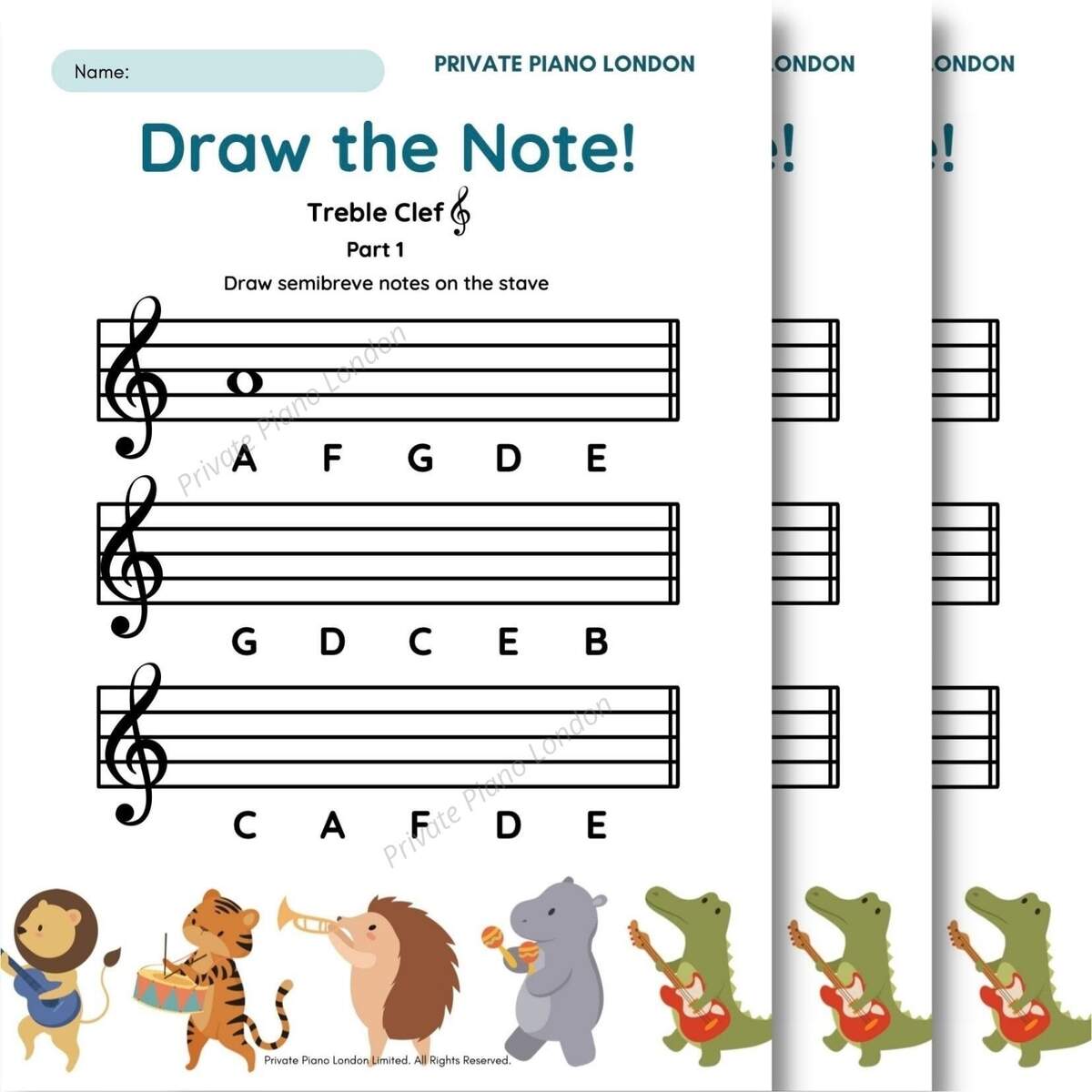 Music Theory Worksheets Free DIY Homeschooler