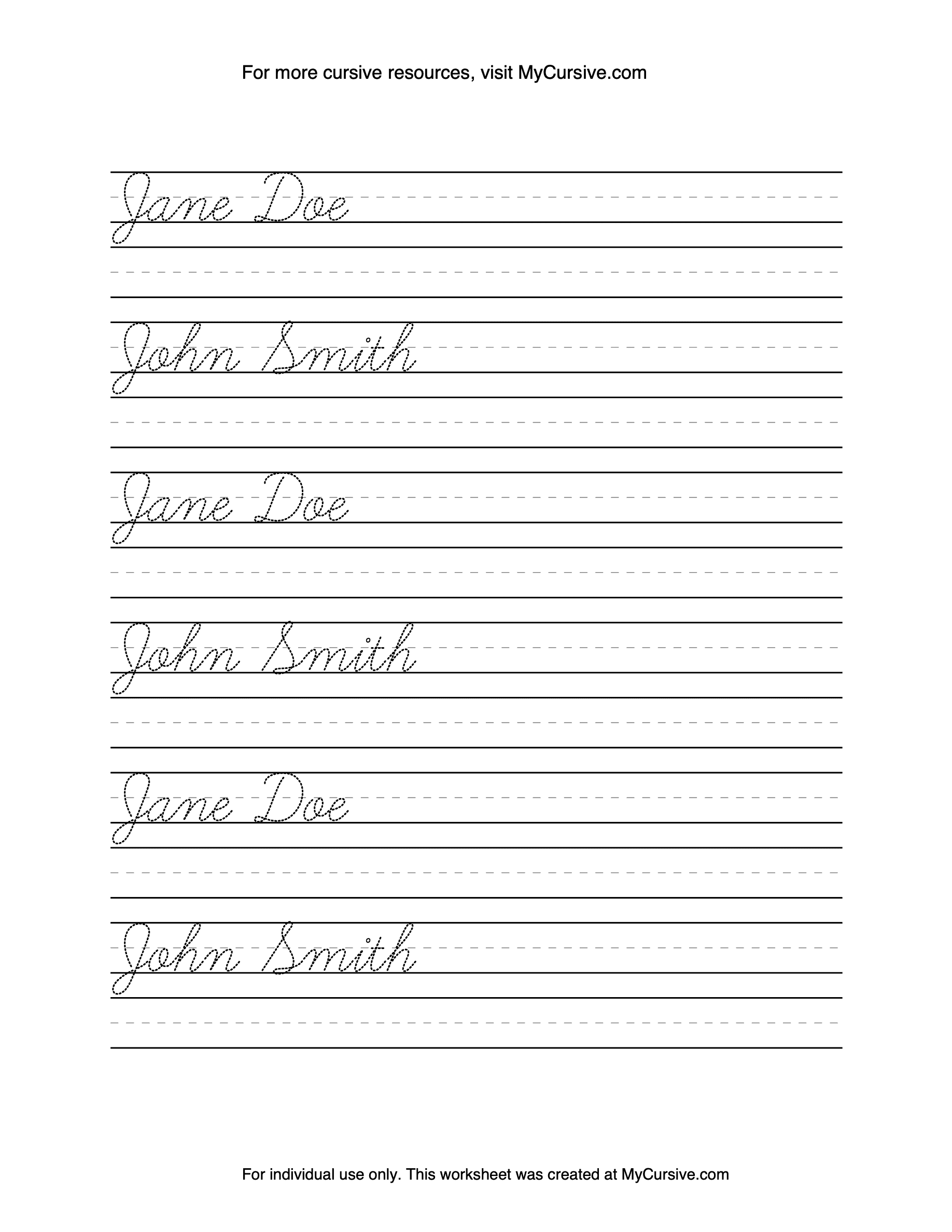 MyCursive Cursive Worksheet Generator Create Practice Useful And Free Resource Customize Your Copywork Wildflowers And Marbles