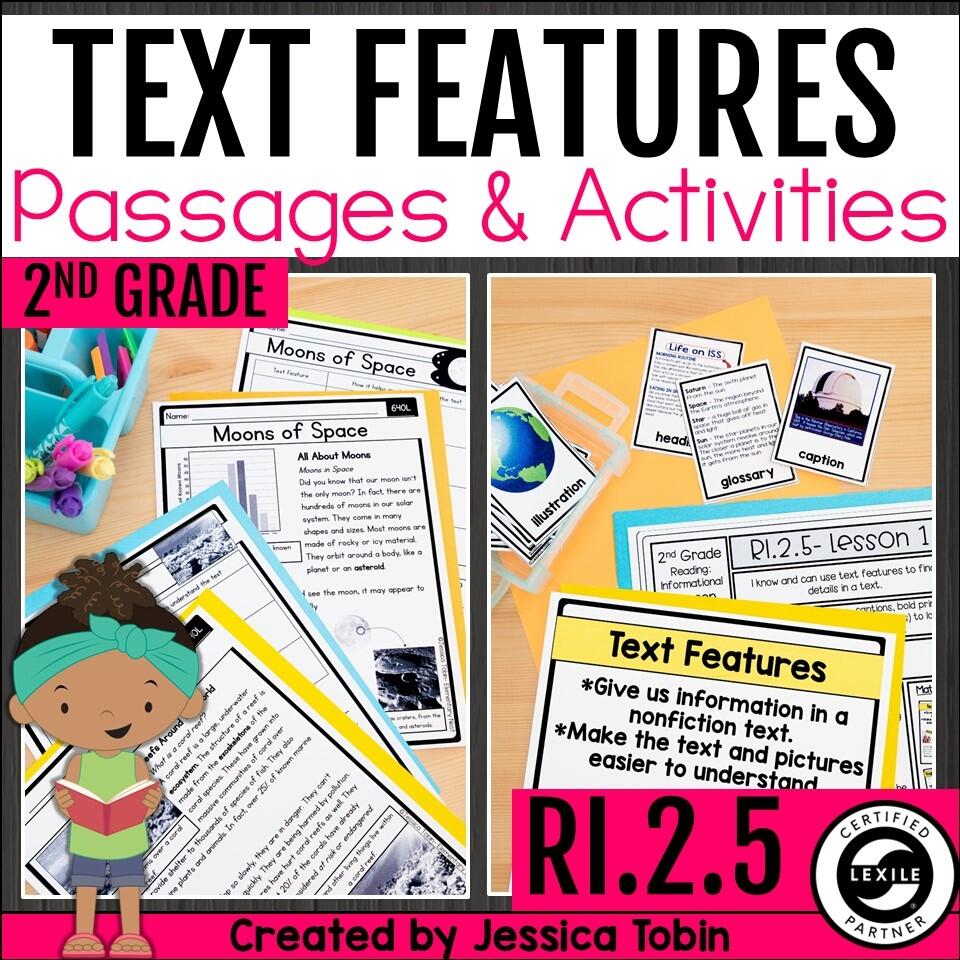 Nonfiction Text Features 5 Fun Ways To Teach It With Anchor Charts Activities