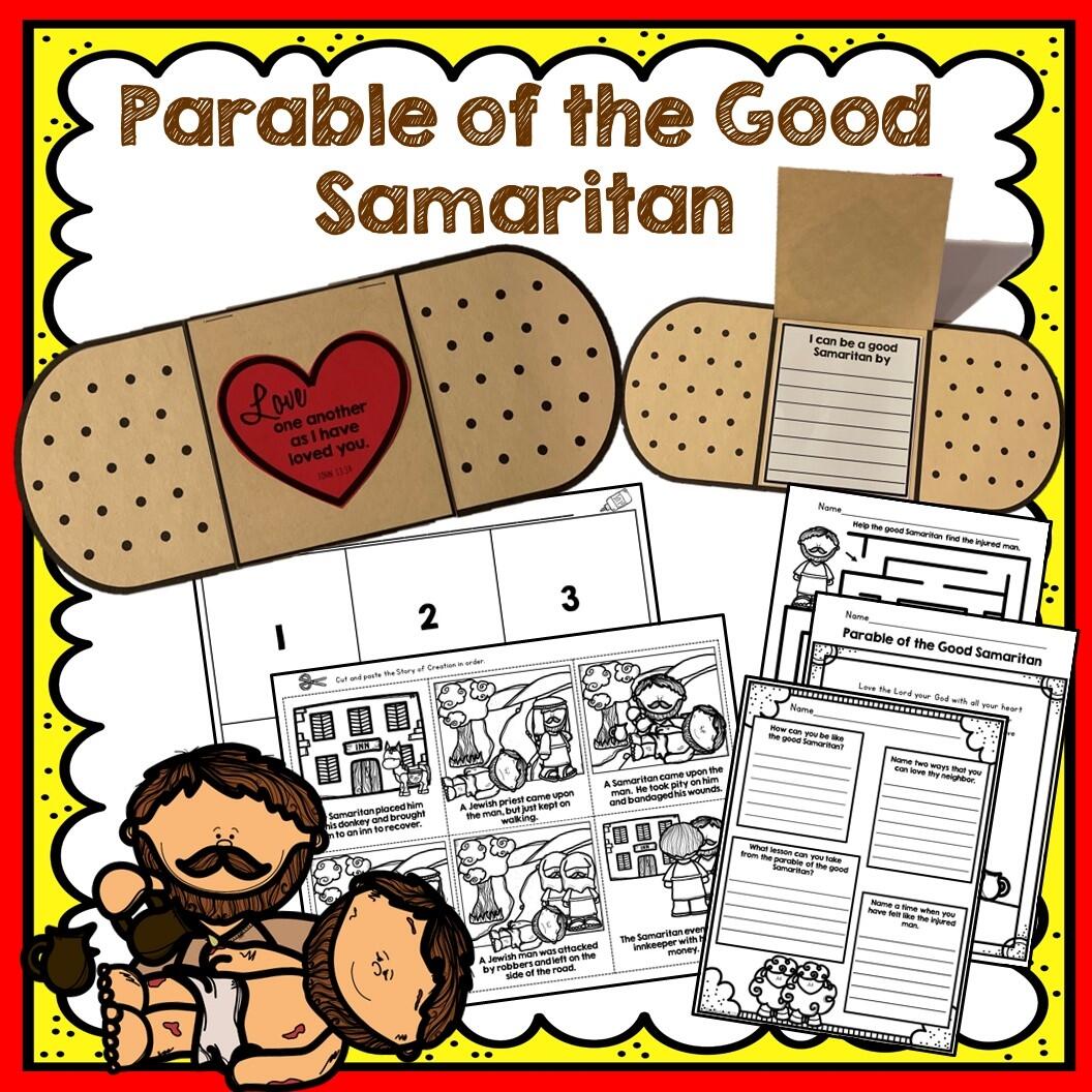 Parable Of The Good Samaritan Worksheets And Craft Made By Teachers