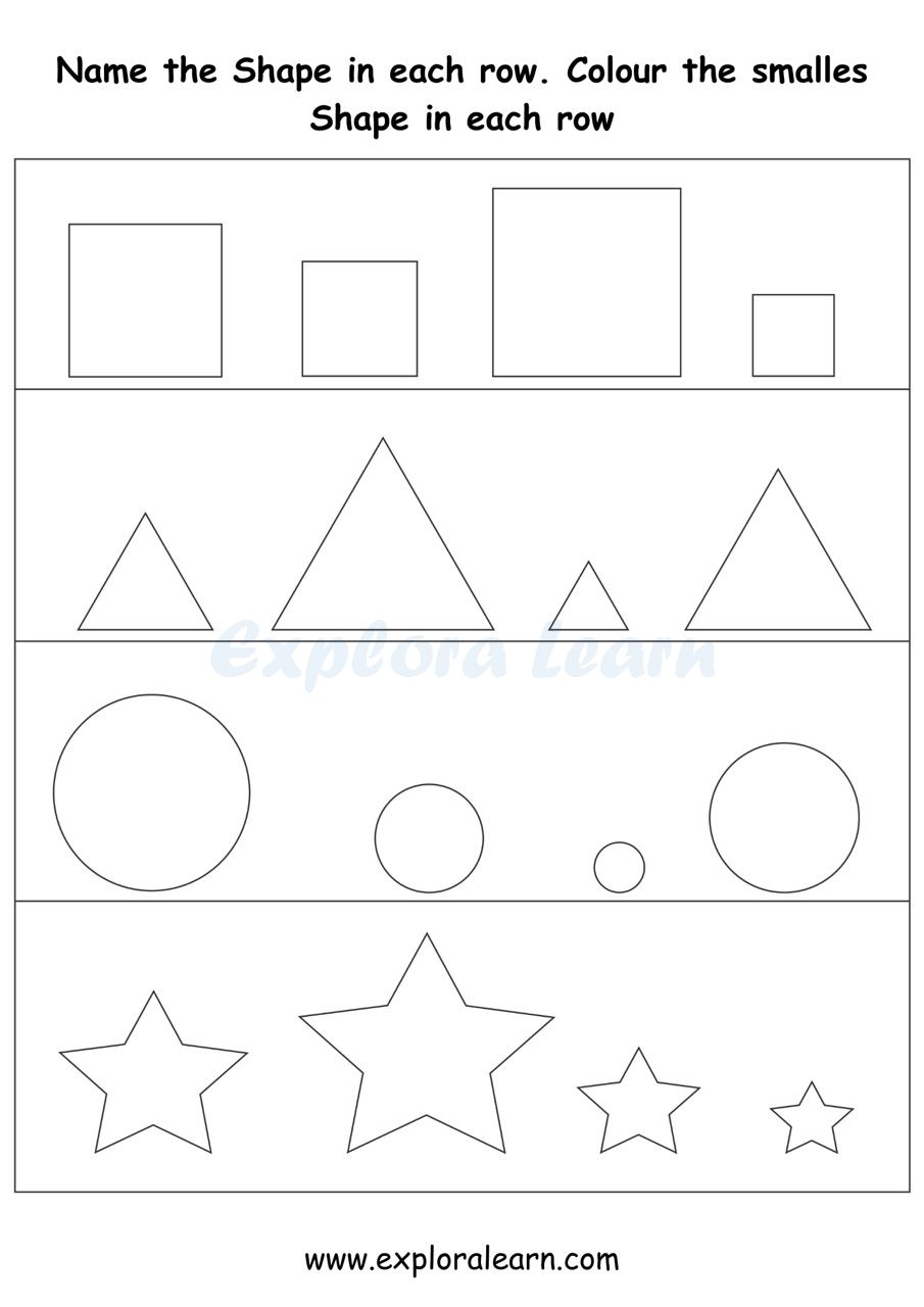 Playful Shapes And Colors Worksheets For Preschool And Kindergarten Kids Playful Shapes And Colors Worksheets For Preschool And Kindergarten Kids