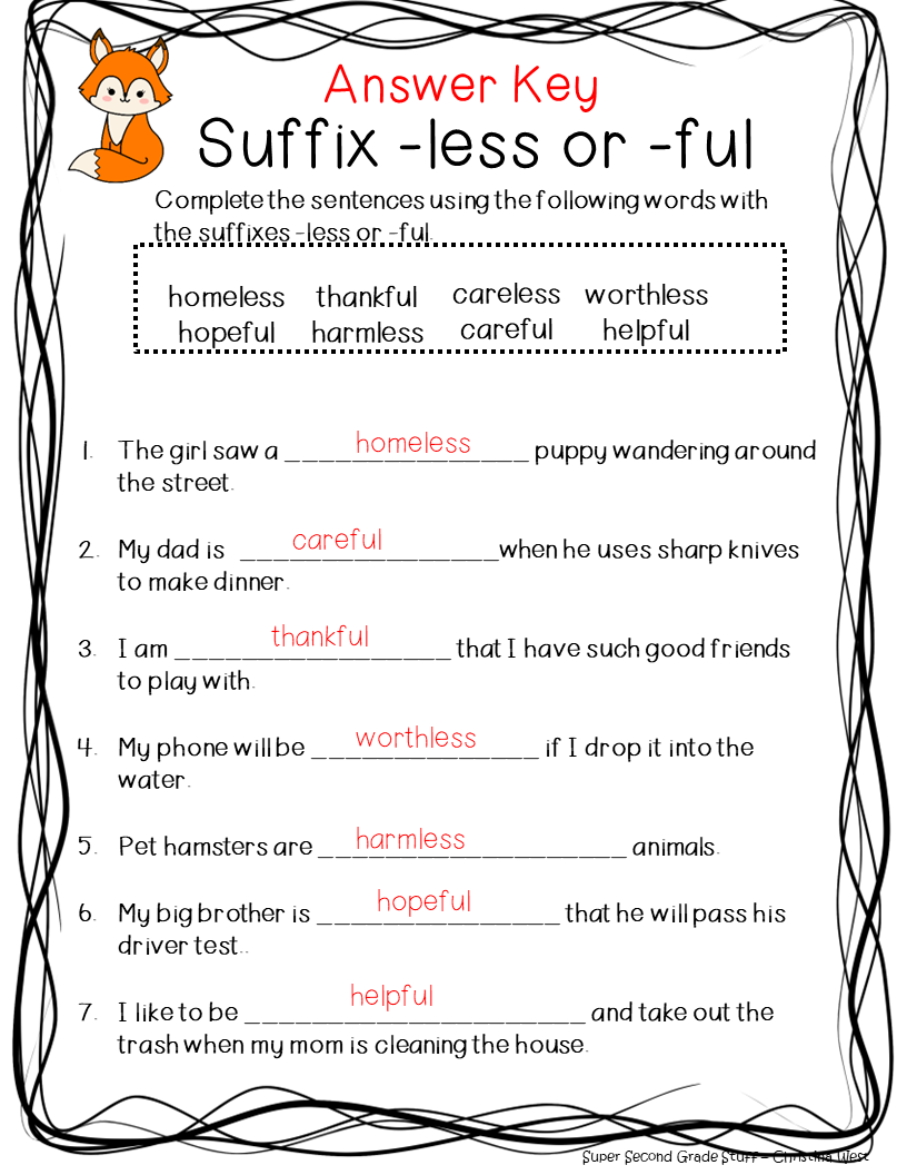 Free Printable Prefix And Suffix Worksheet Storyboard