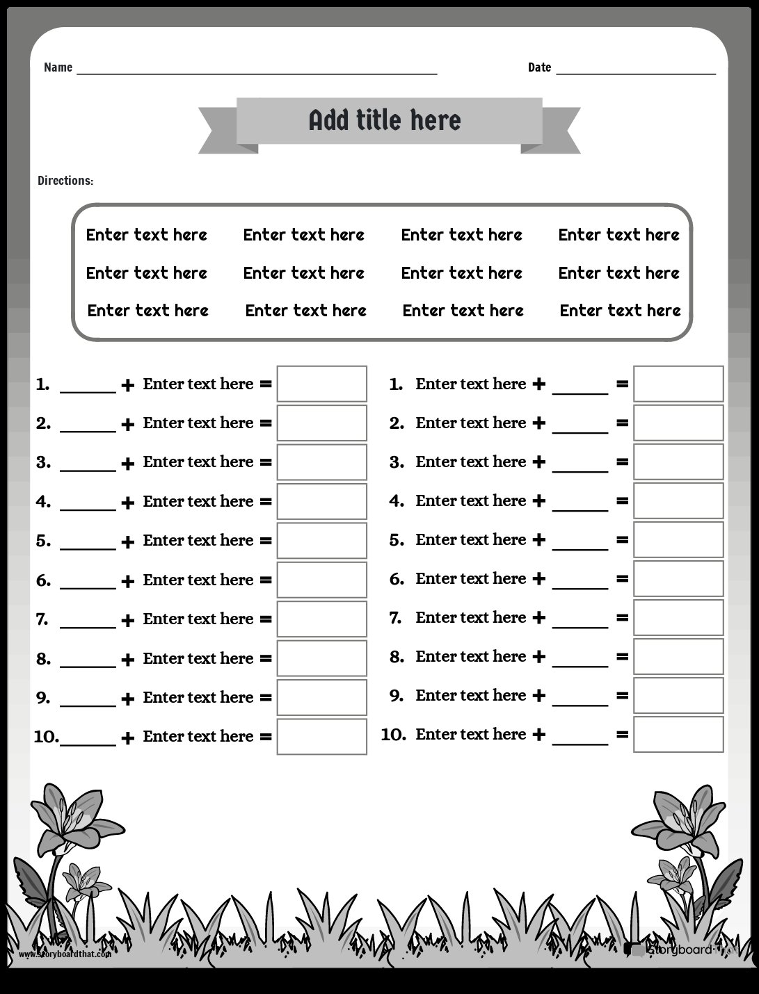Prefixes Suffixes Worksheets Free From Storyboard That Prefix And Suffix Worksheets And Exercises Englishan