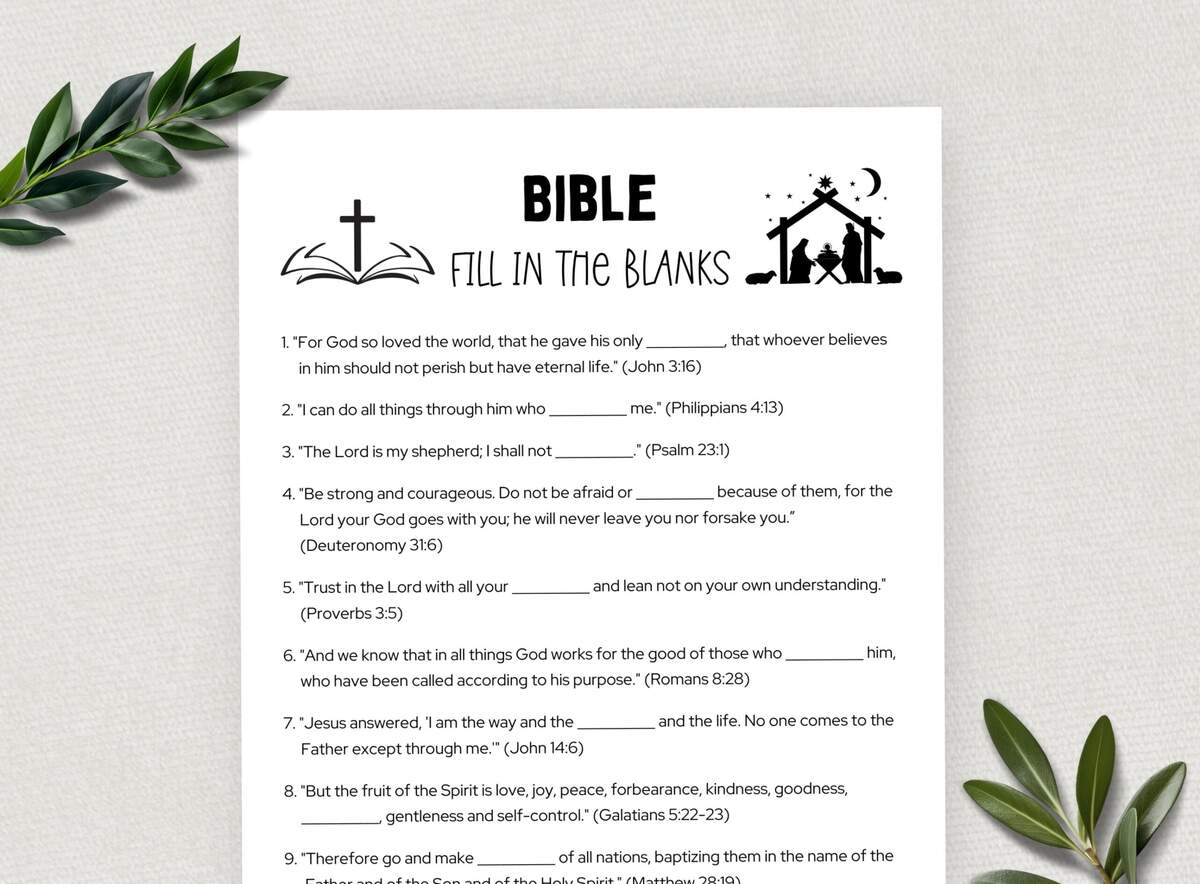 Printable Bible Fill In The Blanks Bible Games Fun Christian Youth Group Game Sunday School Church Study Activity Digital Download Etsy Printable Bible Fill In The Blanks Bible Games Fun Christian Youth Group Game Sunday School Church Study Activity Digital Download Etsy
