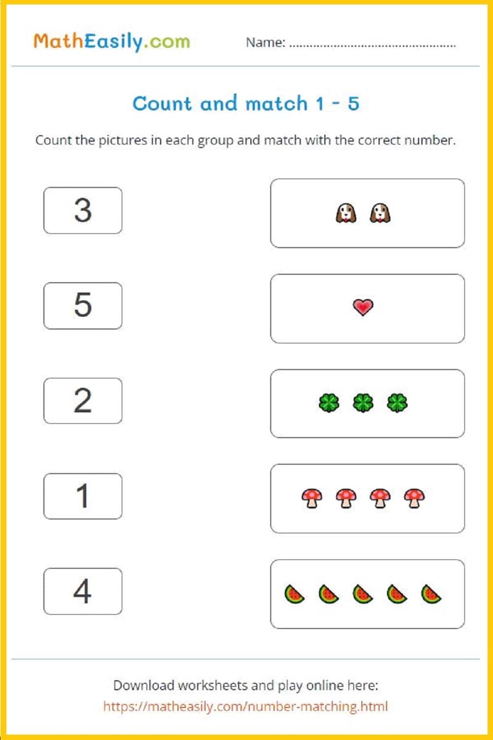 Free Penguin Math Worksheet L Printable For Preschool