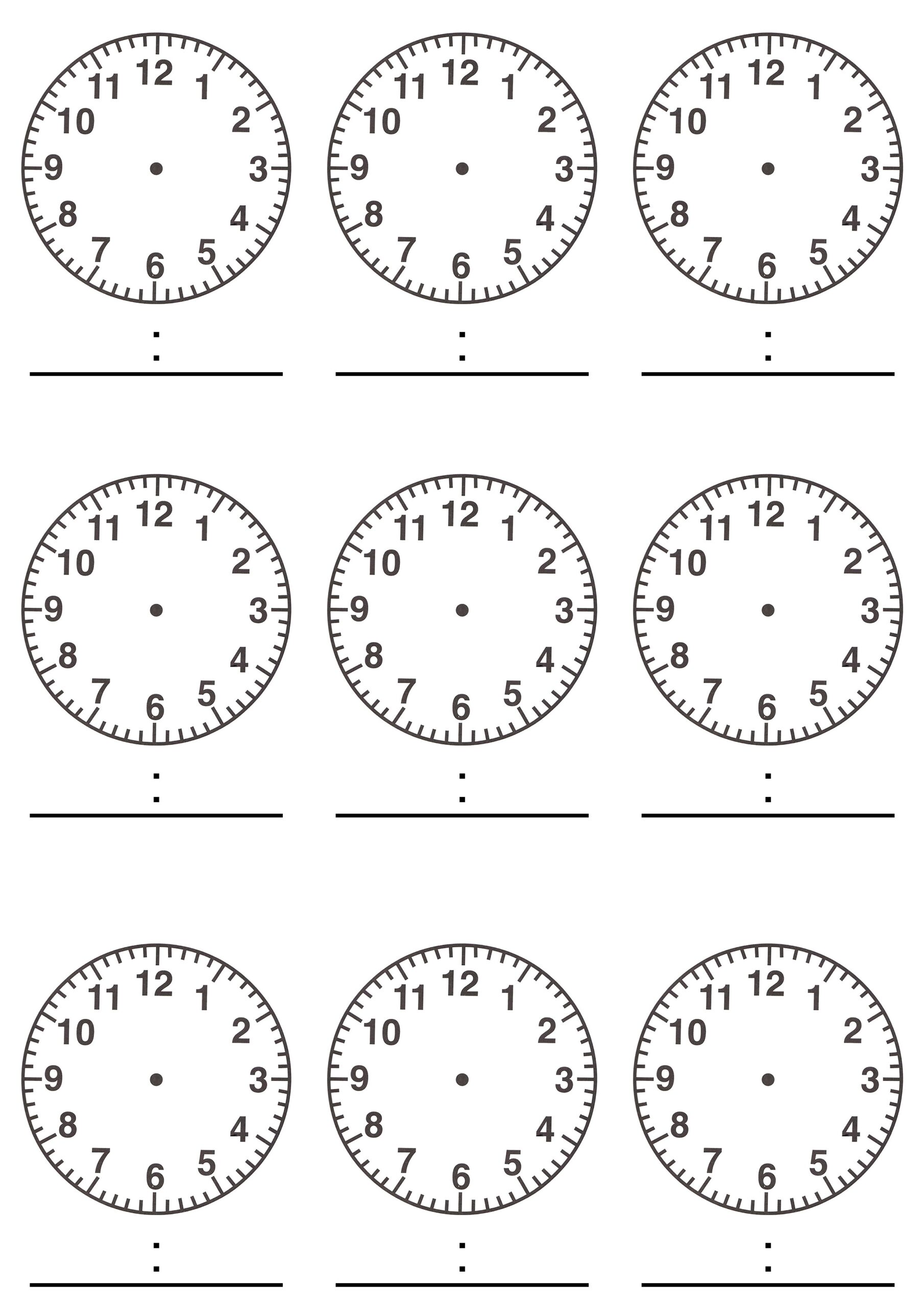 Printable Telling Time Worksheets And IKEA TROMMA Clock Face Template Storyboard That Telling Time Worksheet Creator