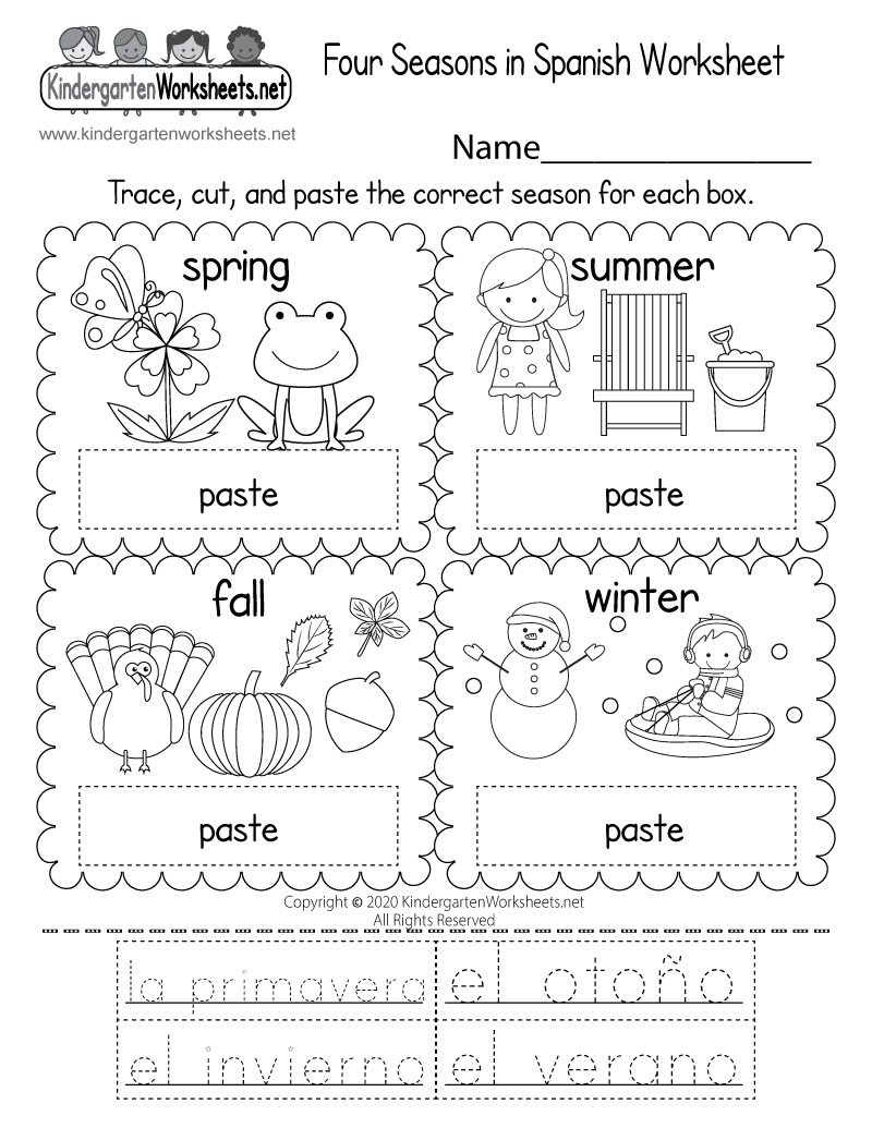 Raising Bilingual Kids Months Of The Year Worksheets For Kids