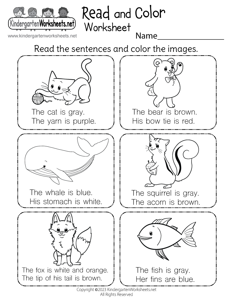 Read And Color Worksheet Free Printable Digital PDF Reading Worksheet For Kids Free Printable Digital PDF