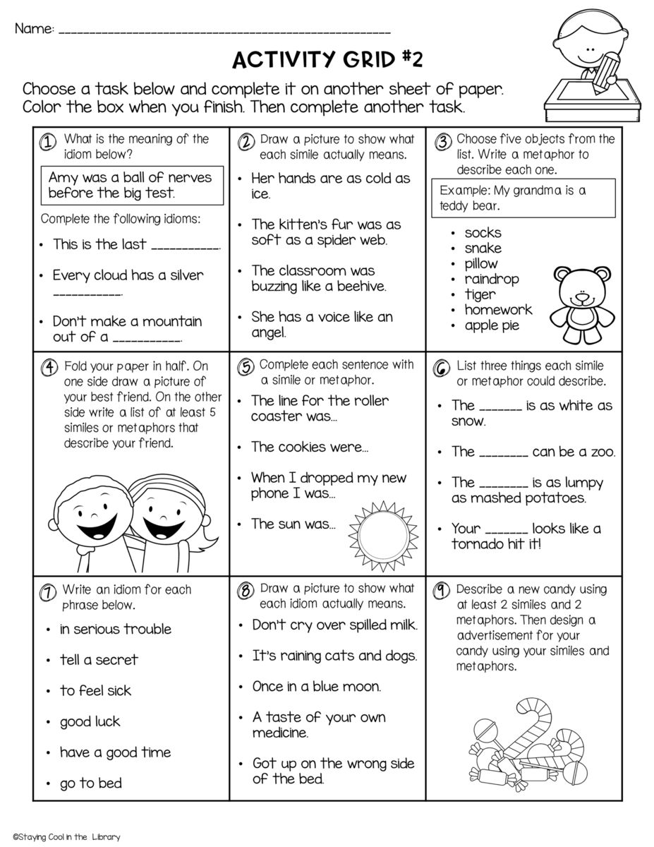 School Library Substitute Lessons And Activities Library Skills No Prep Printables Kindergarten Worksheets Library