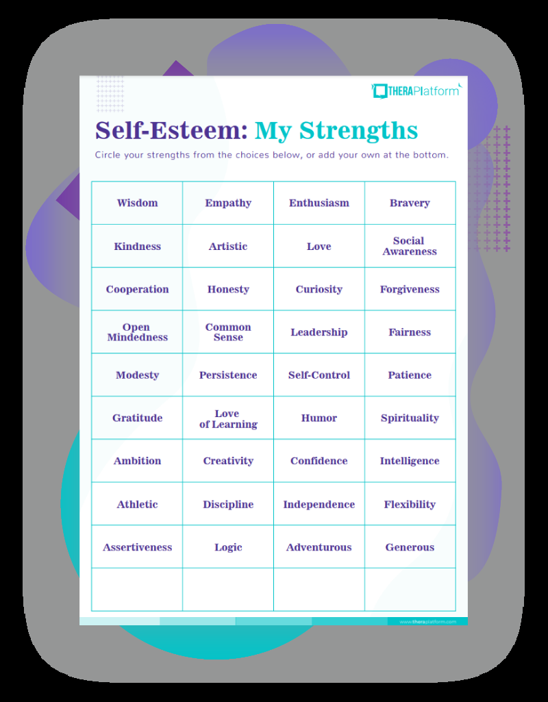 13 Self Esteem Worksheets For Students Free PDF At Worksheeto Worksheets Library