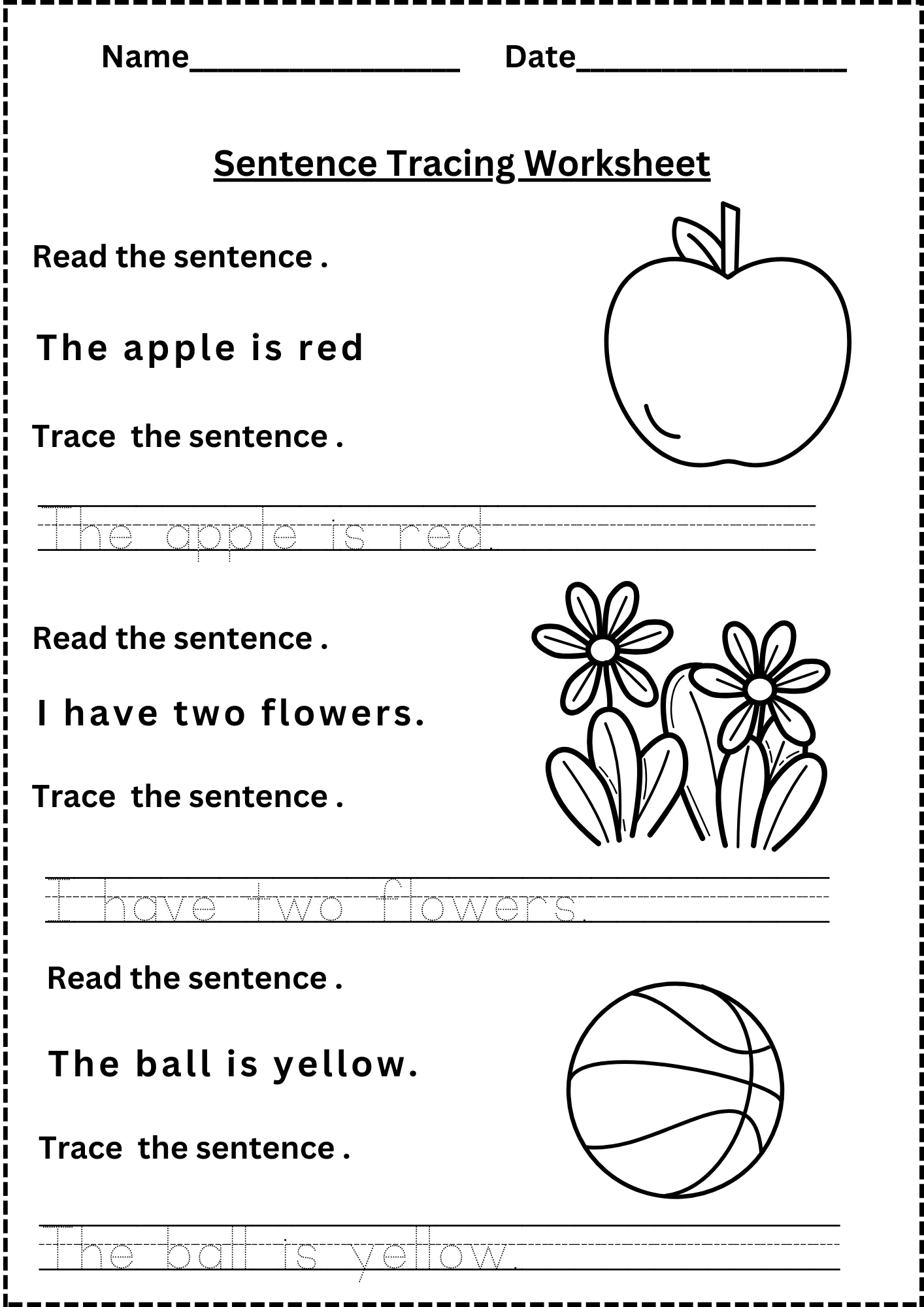 17 Sentence Practice Worksheets Free To Print Teach Prints