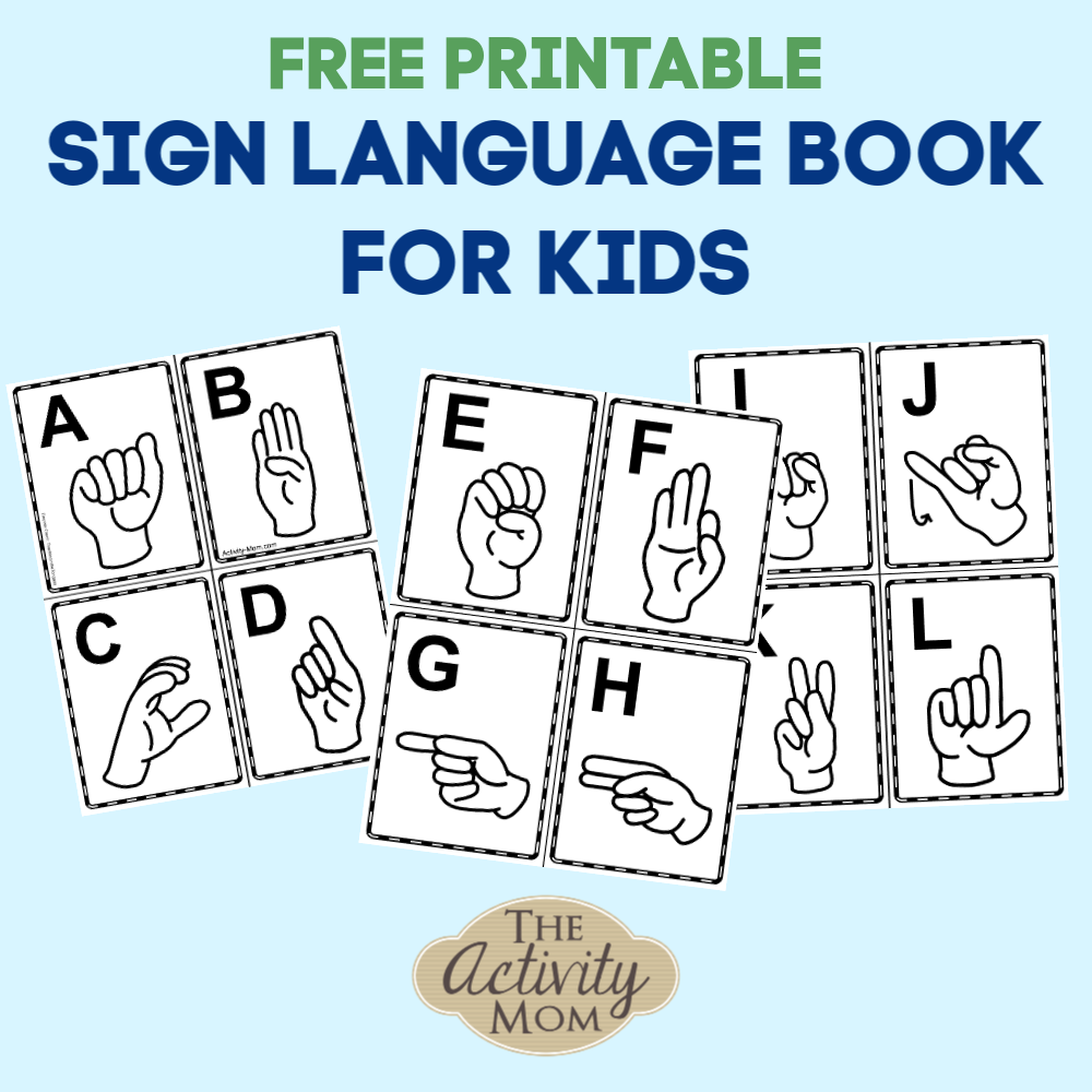 ASL Alphabet Chart Superstar Worksheets