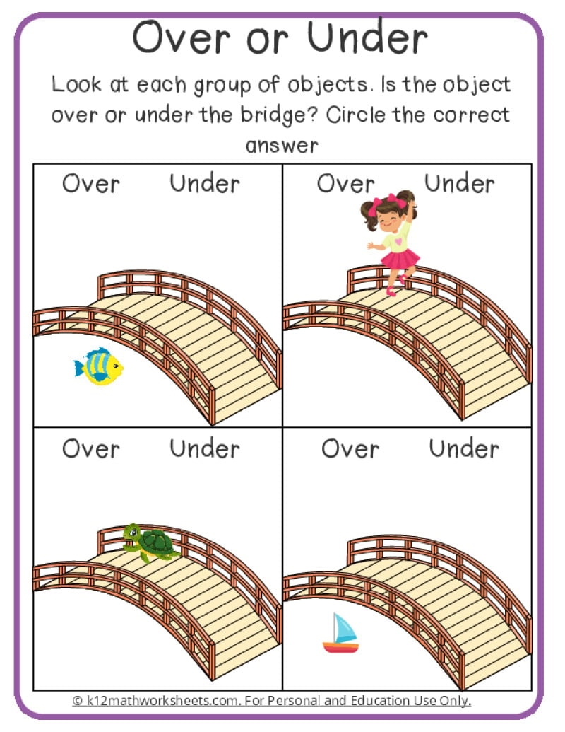 Size Distance Direction Worksheets K12 Math Worksheets Size Distance Direction Worksheets K12 Math Worksheets