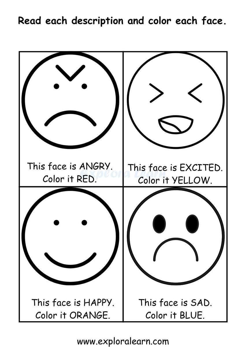 Social And Emotional Worksheets For Preschool And Kindergarten 2 To 6 Years Kids Social And Emotional Worksheets For Preschool And Kindergarten 2 To 6 Years Kids