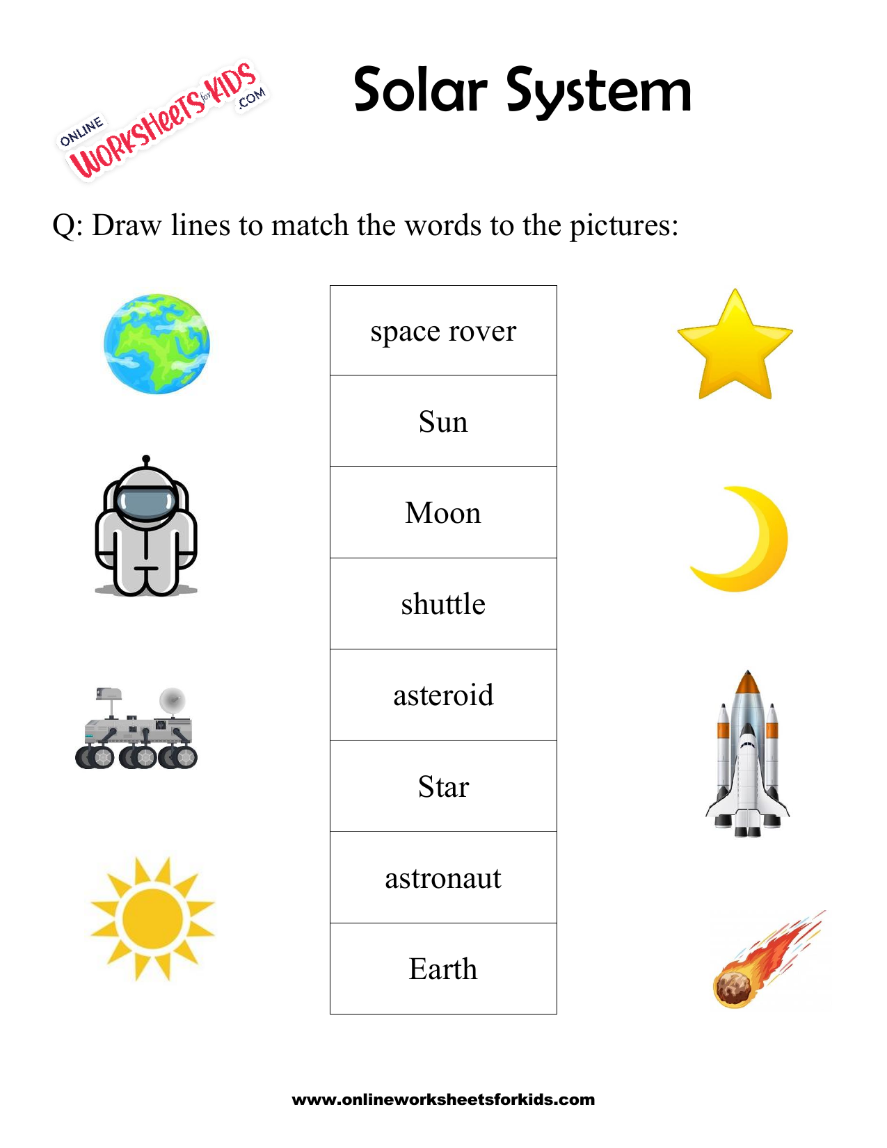 Free All About The Sun Worksheet Packet The Simple Homeschooler