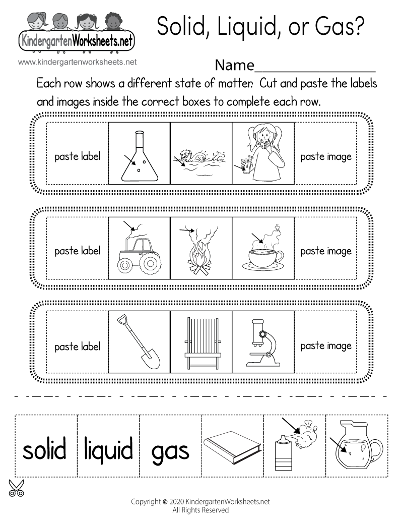 Solid Liquid Or Gas Worksheet Free Printable Digital PDF States Of Matter Worksheets Free Customizable Templates