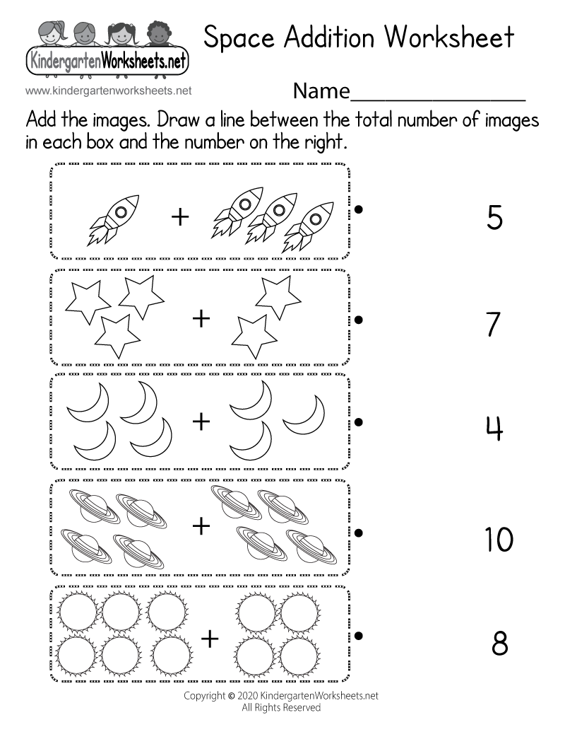 Printable Kindergarten Math Worksheets PDF Free Download
