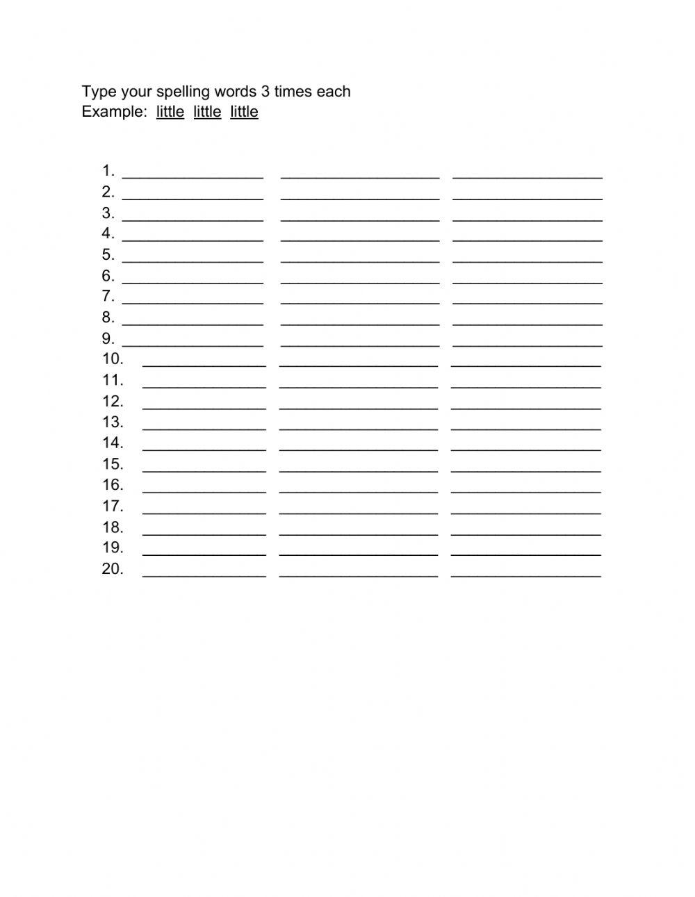 Page 3 Free Custom Printable Handwriting Worksheet Templates Worksheets Library