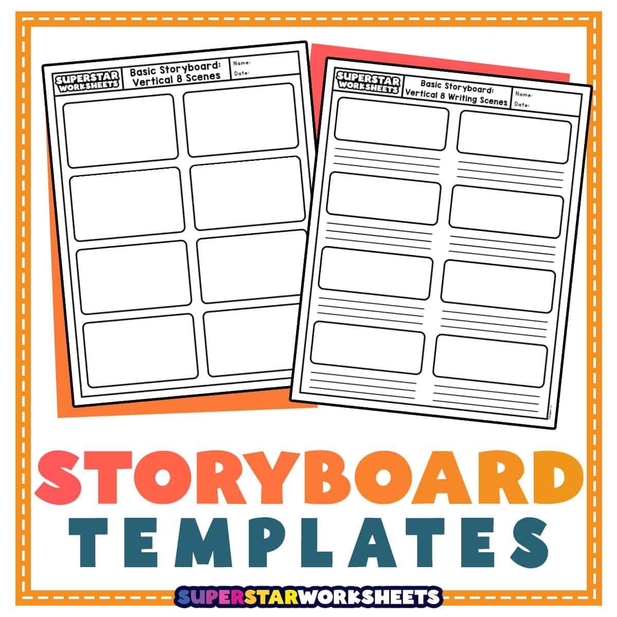 Storyboard Template Free Printables Superstar Worksheets Storyboard Template Free Printables Superstar Worksheets