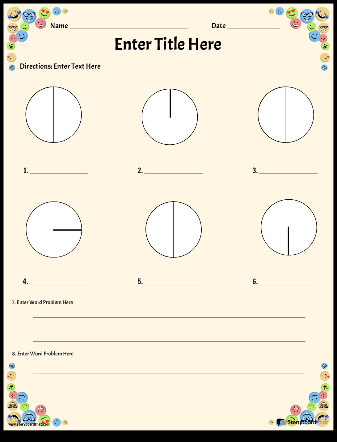 Storyboard That Free Circle Area Circumference Worksheets Storyboard That Free Circle Area Circumference Worksheets