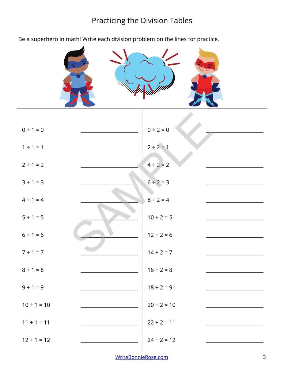 Superheroes Divide And Conquer Math Made By Teachers Superheroes Divide And Conquer Math Made By Teachers