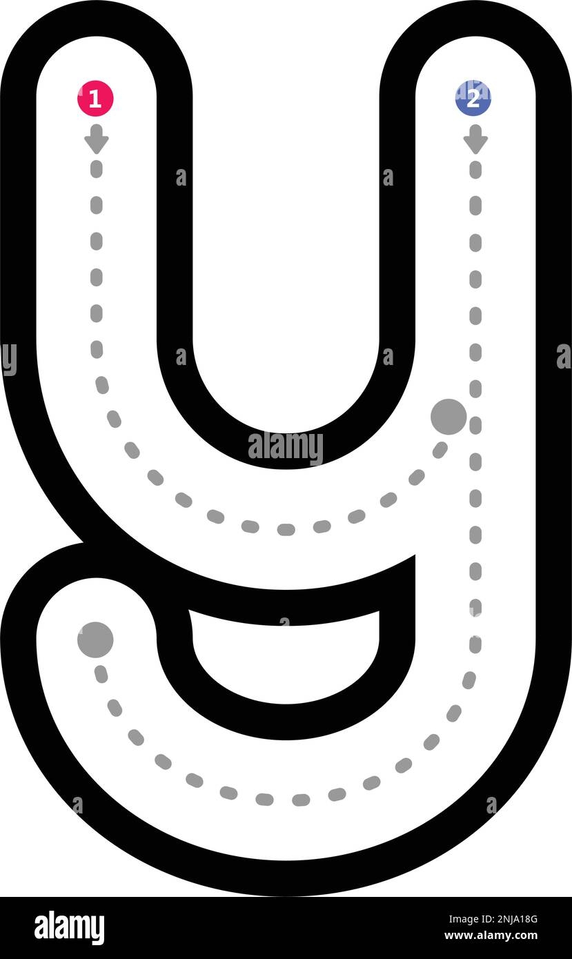 Tracing Letter Y Stock Vector Images Alamy