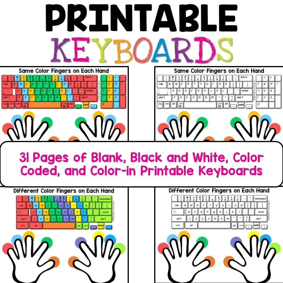 12 Computer Keyboard Worksheet Free Free PDF At Worksheeto