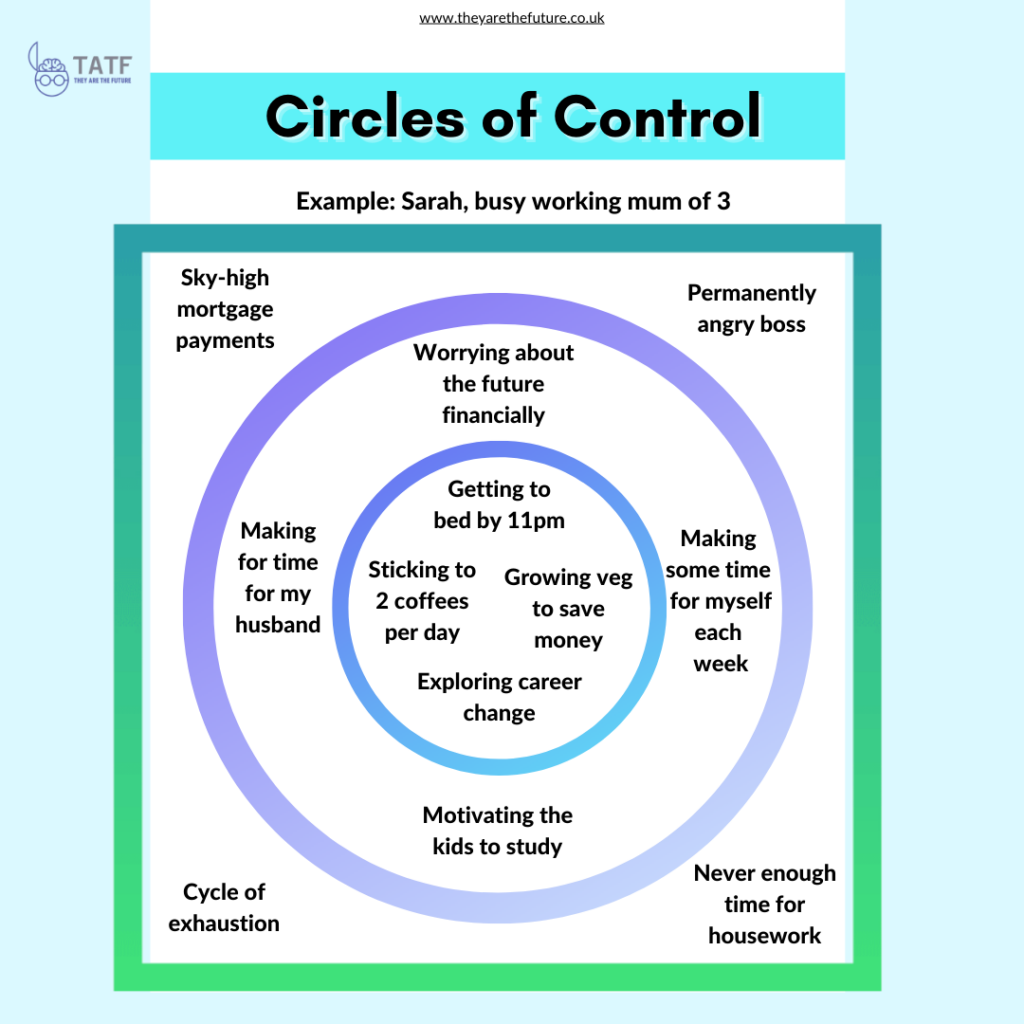 Use This Circle Of Control Exercise For Better Mental Health Free Printable Use This Circle Of Control Exercise For Better Mental Health Free Printable