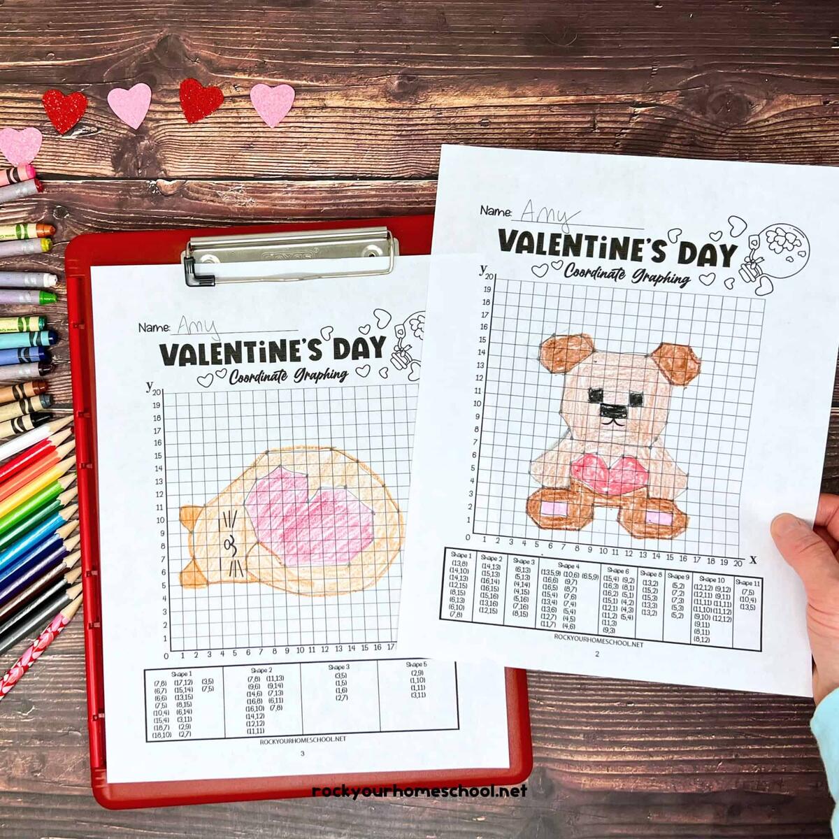 Valentine S Day Coordinate Graphing Worksheets Free Set Rock Your Homeschool Valentine S Day Coordinate Graphing Worksheets Free Set Rock Your Homeschool