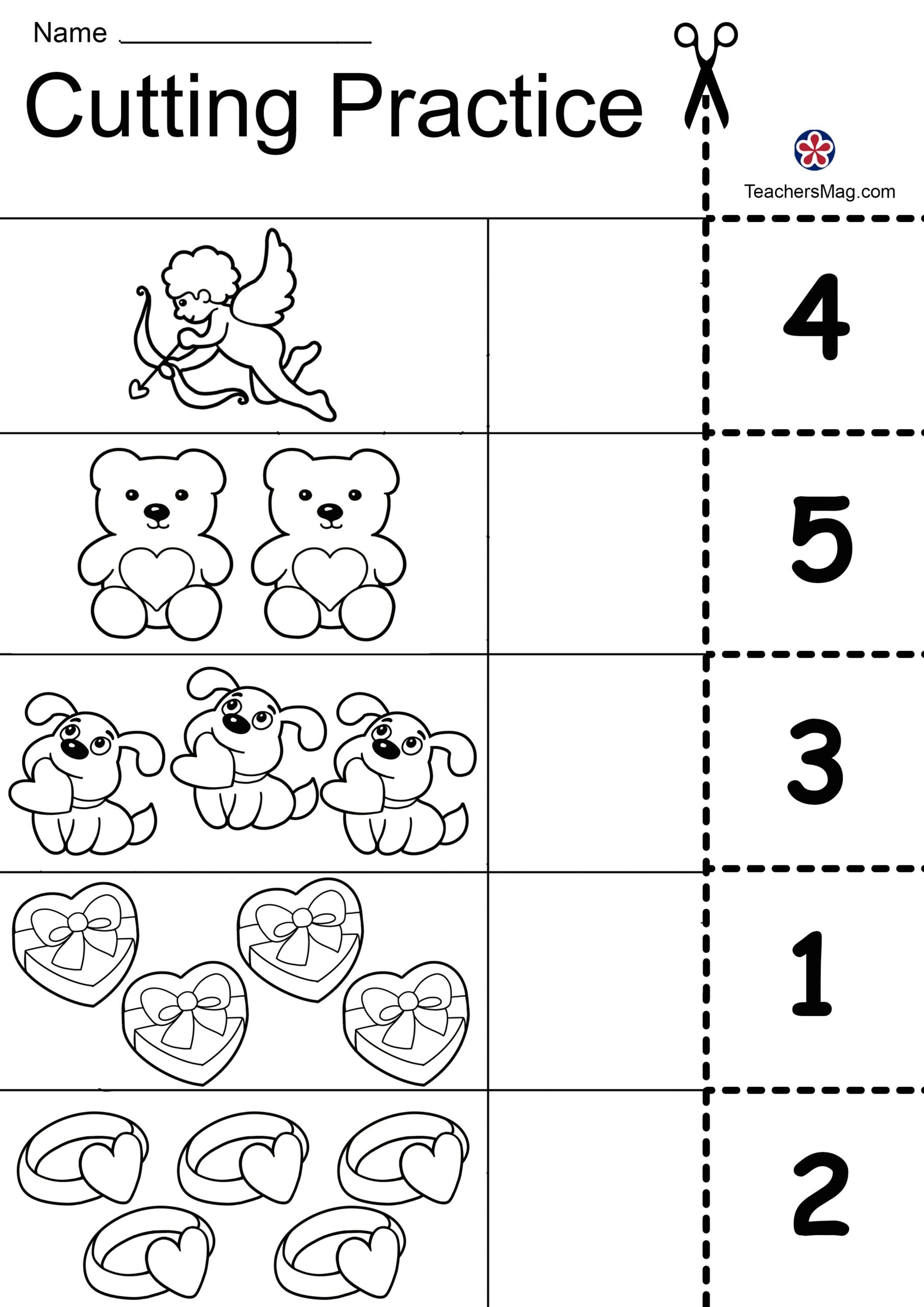 Valentine S Day Free Worksheets For Preschool TeachersMag Valentine S Day Free Worksheets For Preschool TeachersMag