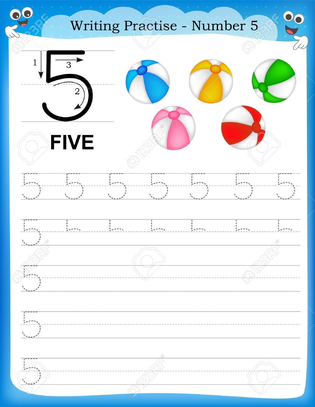 Tracing Numbers 1 10 Worksheets Free Printable Pdfs Teach Prints